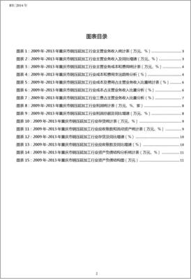 2009-2013年重庆市钢压延加工行业财务指标分析年报